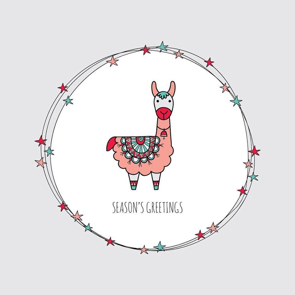 Tazi xmas llama