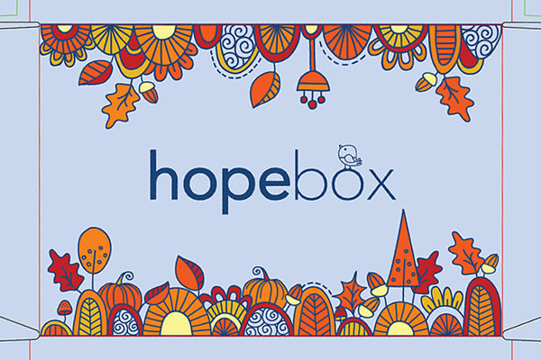 Hopebox Packaging Illustration Hopebox Packaging Illustration