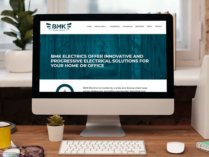 BMK Electrics Web Design & Development