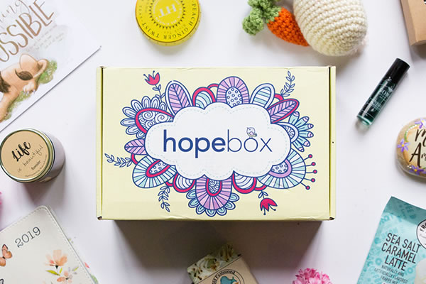 Hopebox Spring Packaging Illustration