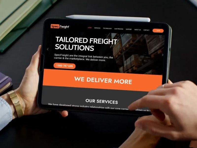 SpecFreight Website