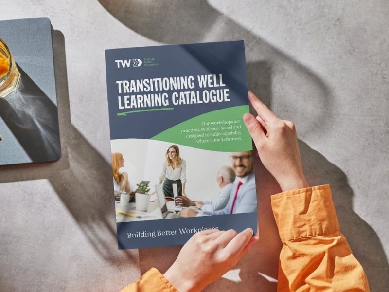 Transitioning Well Booklet Transitioning Well Booklet