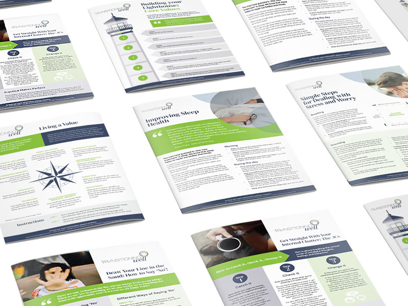 Transitioning Well Resource Flyers
